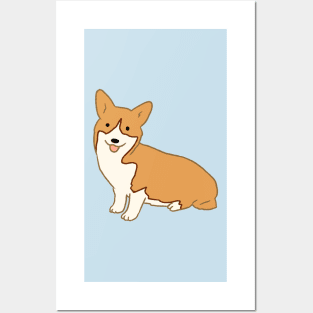 Corgi art Posters and Art